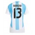 Maillot de foot Argentine Cristian Romero #13 Domicile vêtements Femmes Copa America 2024 Manches Courtes